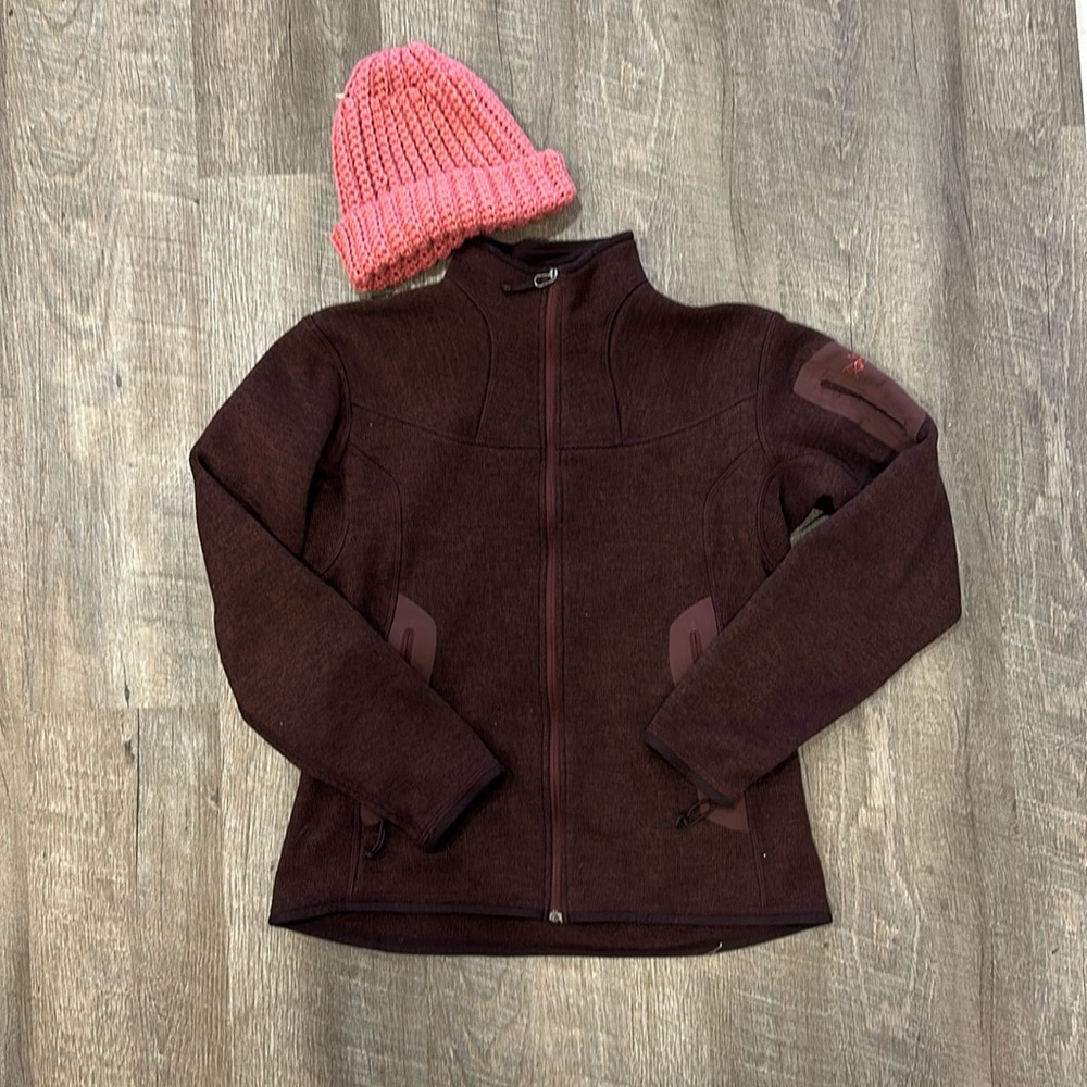 Ladies S/M ARC’TERYX martin full zip coat